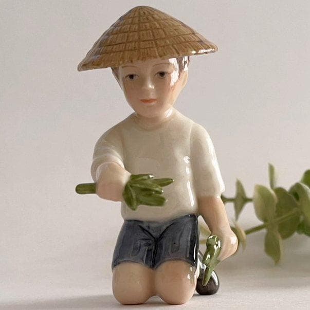 2002年 ミレニアム フィギュリン フレデリック 笹 ロイヤルコペンハーゲン