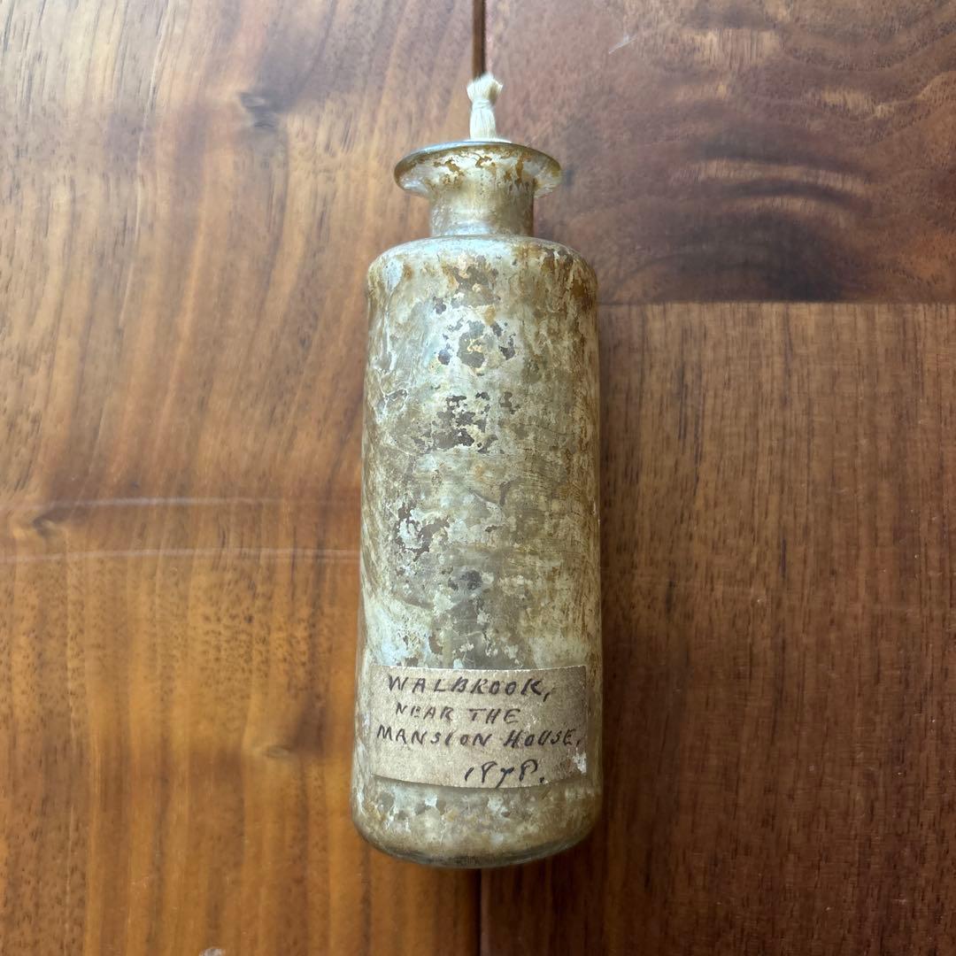 古代ローマガラス　振出　金平糖入れ　茶道具　煎茶道具